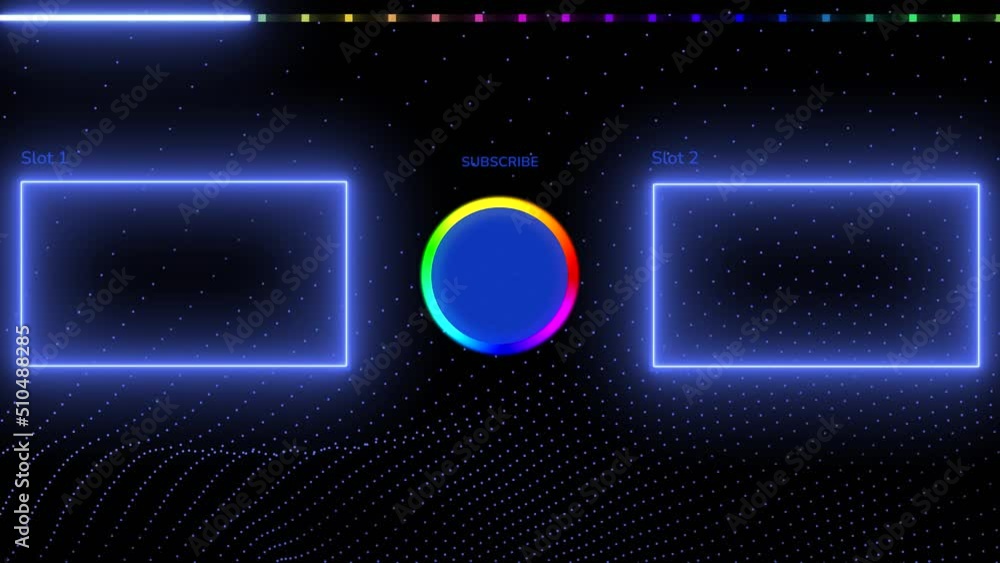 YOUTUBE END SCREEN OUTRO Animated end screen