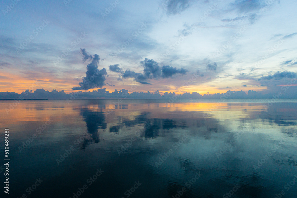 Fototapeta premium Caribbean Sunrise, Belize