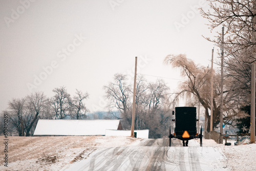 winter ride after church