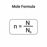 number of moles formula in chemistry