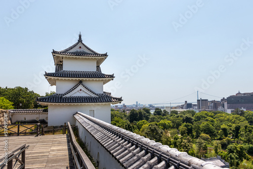 明石城の展望デッキからの眺め © 木村　亨