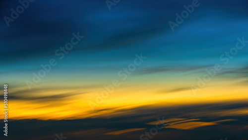sunset in the sky. sunset over the sea. Image of sky on sunset 