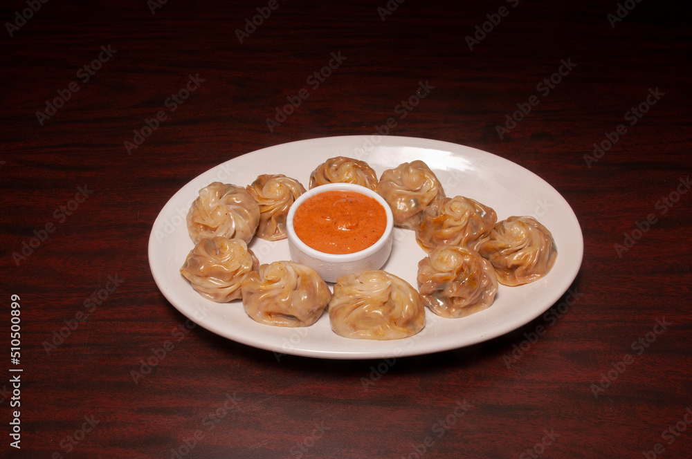 Chinese Steamed Vegetable Momo Chinese Steamed Vegetable Momo