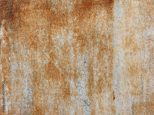 Rusty metal plate texture for background © marciosuzuki