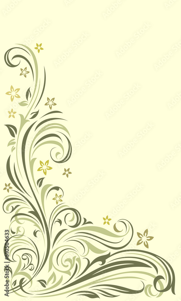 floral template for cover invitation background , frame and wallpapers floral template for cover invitation background , frame and wallpapers