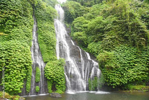 Banyu Mala waterfall,at Buleleng regency of Bali,Indonesia