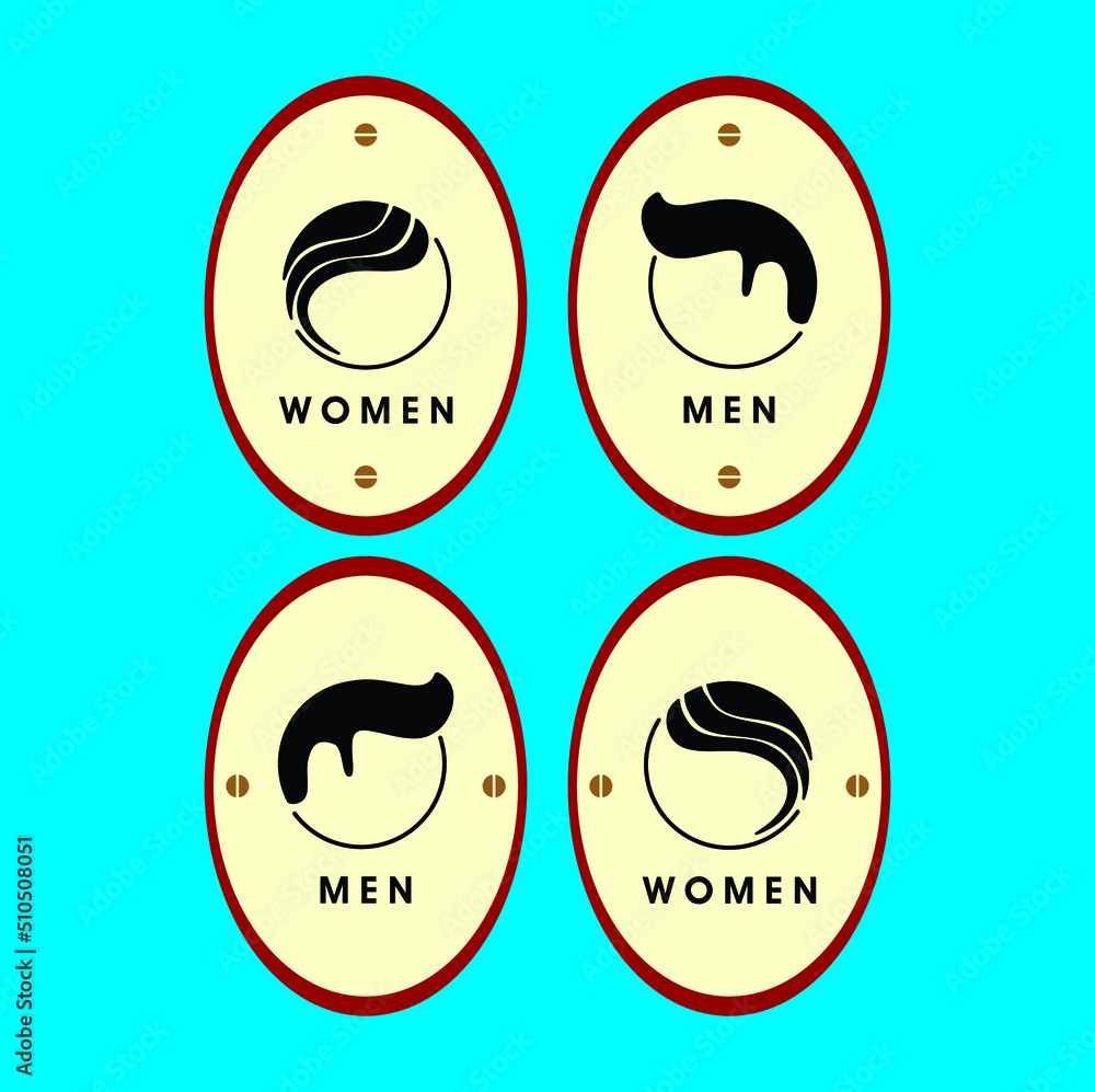 men and women icon signs symbols vector design illustration art men and women icon signs symbols vector design illustration art