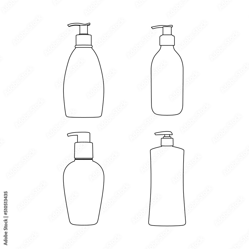 lotion out line art lotion out line art