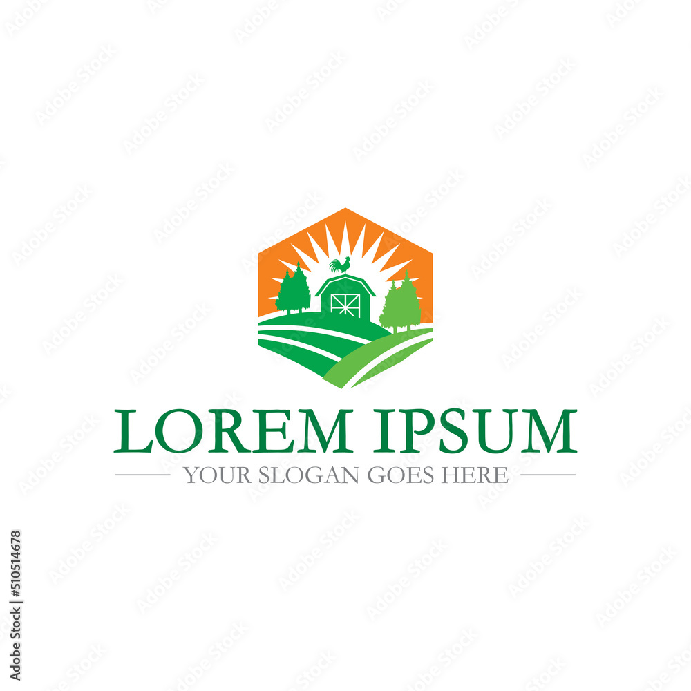 farm logo , agriculture logo vector farm logo , agriculture logo vector