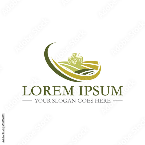 farm logo , agriculture logo vector