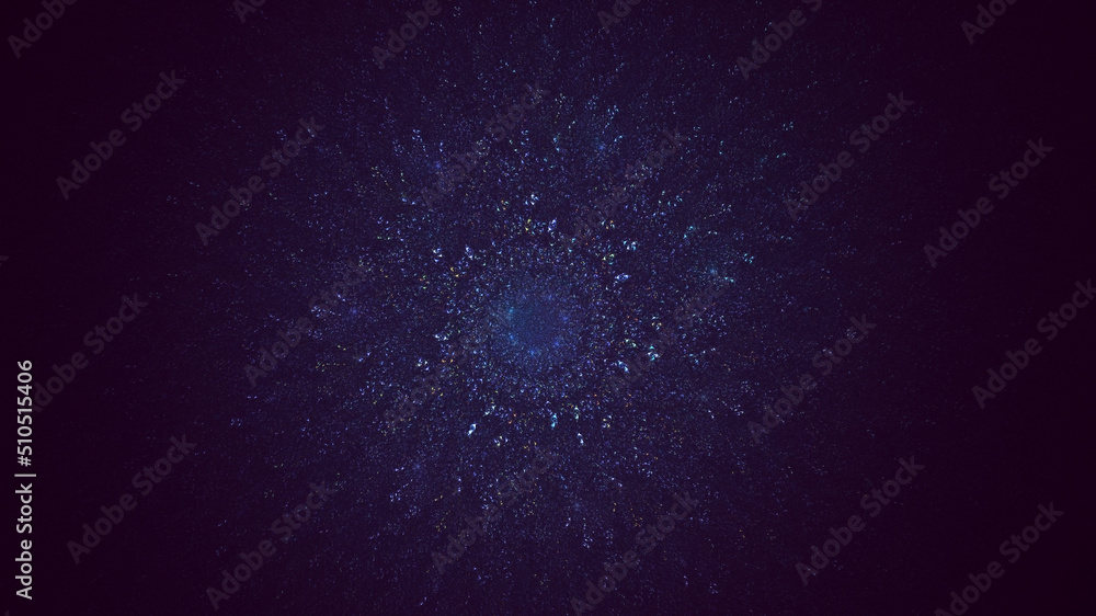3D rendering abstract multicolor fractal light background 3D rendering abstract multicolor fractal light background