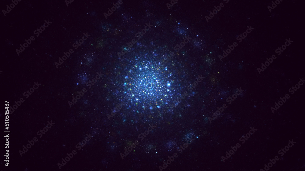 3D rendering abstract round light background 3D rendering abstract round light background