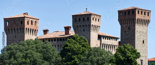 Ancient medieval Castle of Vignola (La Rocca di Vignola). Modena, Italy. photo