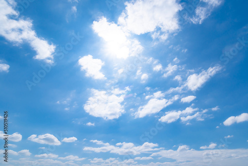 Panoramic view of clear blue sky and clouds  clouds with background.