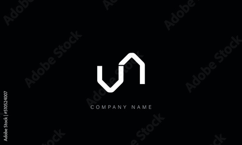 AV, VA Abstract Letters Logo Monogram