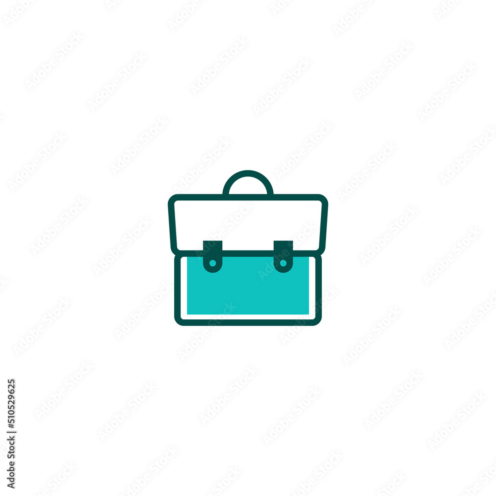 Briefcase line icon. linear style sign for mobile concept and web design. Outline vector icon. Symbol, logo illustration. Vector graphic Briefcase line icon. linear style sign for mobile concept and web design. Outline vector icon. Symbol, logo illustration. Vector graphic