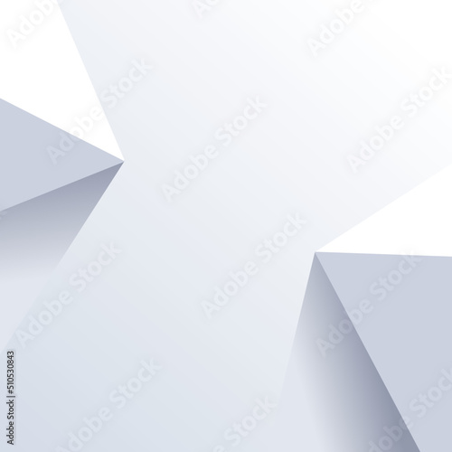Colorful geometric background. Trendy gradient shapes composition. Cool background design for posters. Vector illustration 3d