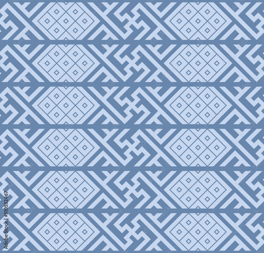 Japanese Diagonal Net Vector Seamless Pattern Japanese Diagonal Net Vector Seamless Pattern