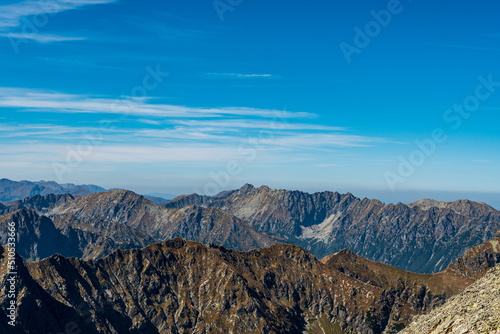 Amazing Tatra mountains with famous Orla Perc from Sedilko mountains pass © honza28683