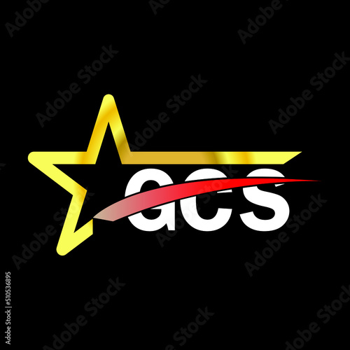 GCS letter logo design. GCS creative  letter logo. simple and modern letter logo. GCS alphabet letter logo for business. Creative corporate identity and lettering. vector modern logo  photo
