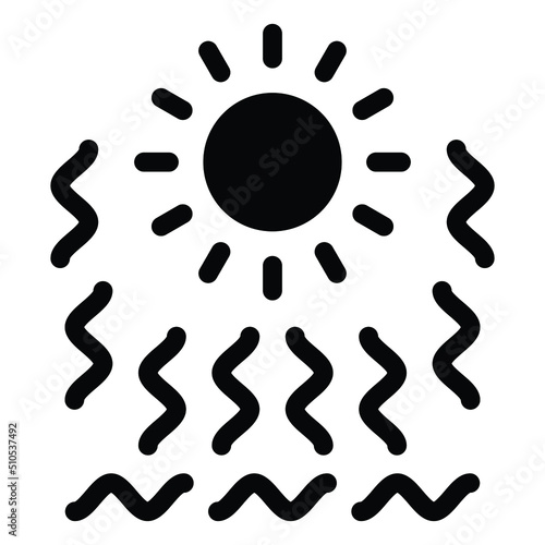 Heat Wave Icon Style