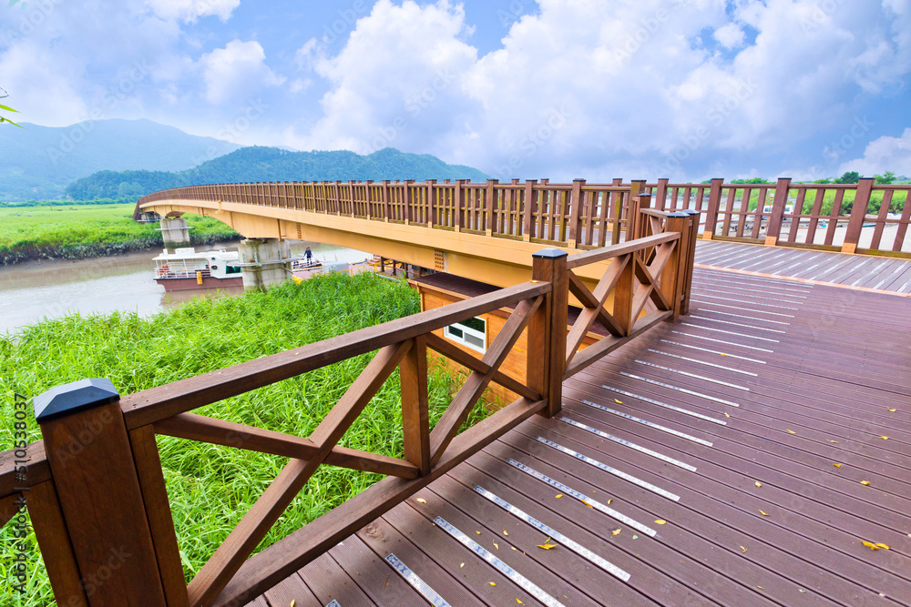 Suncheonman Bay Ecological Park, Suncheon, South Korea. Suncheonman Bay Ecological Park, Suncheon, South Korea.