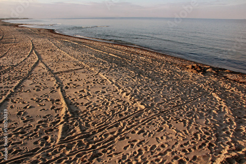 Sand und Strand an der Ostsee