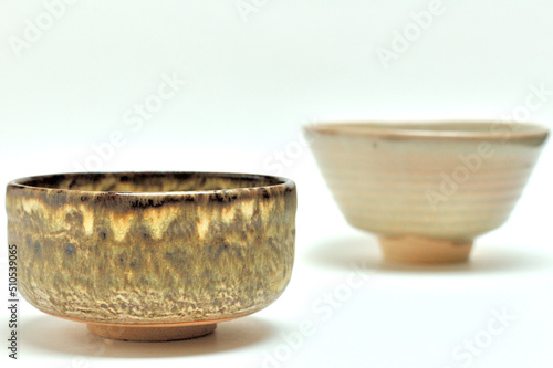 笠間焼失透窯変釉の抹茶茶碗