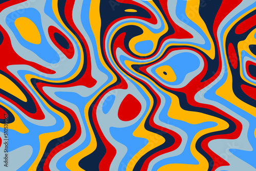Red yellow blue exclusive abstract background