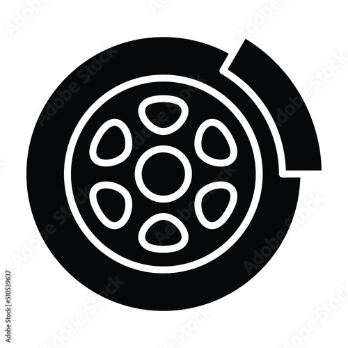 Brake Disc Icon Style