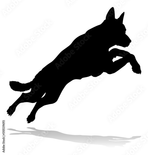 Dog Silhouette Pet Animal