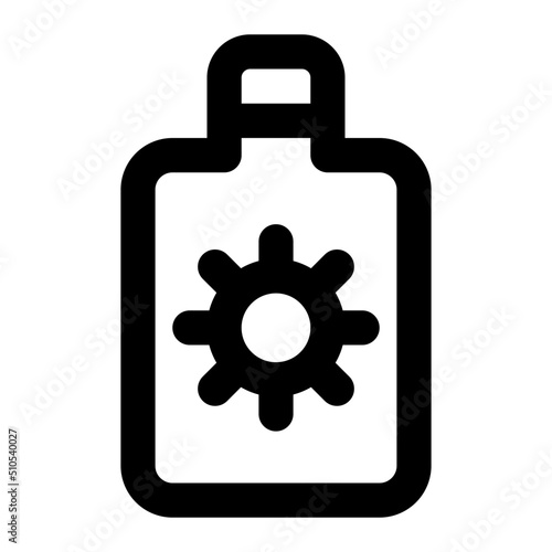 sunblock line icon