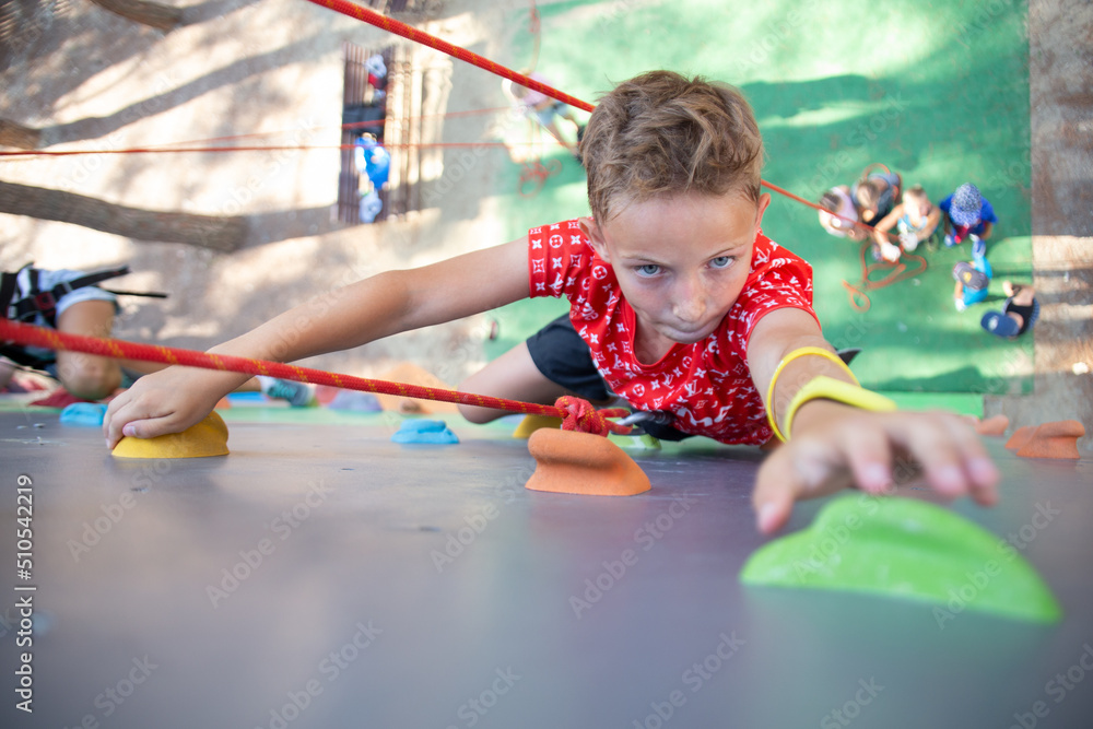 rock climbing