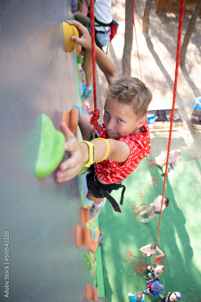rock climbing