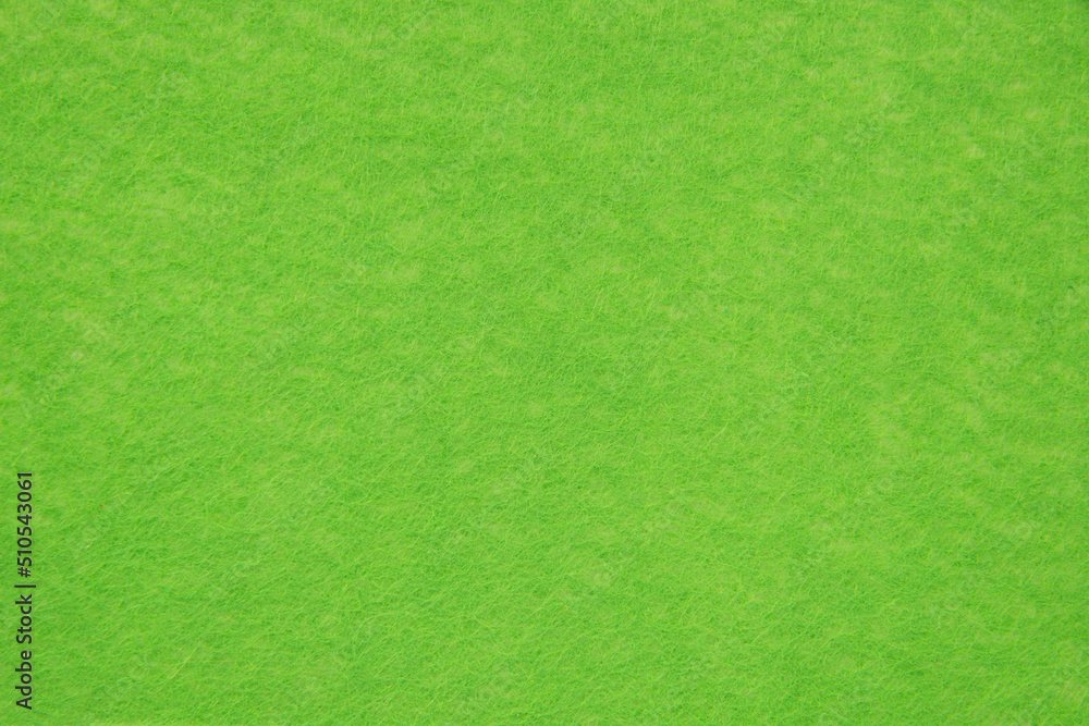 Fototapeta premium Felt natural texture background soft design green color