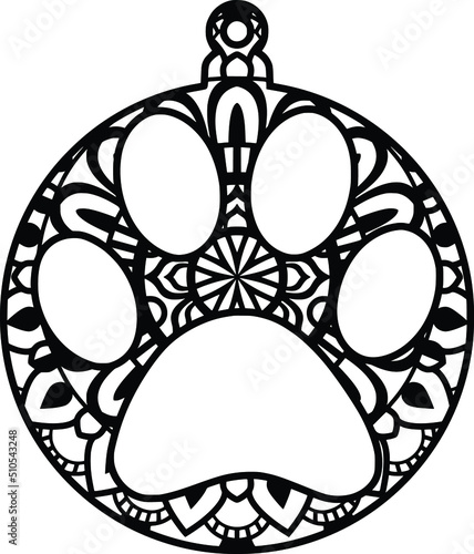 Mandala design. You can change the color and size of the design. Will fit well as a design on a shirt or in your shadow box. You can also use laser cutters like Cricut, Glowforge