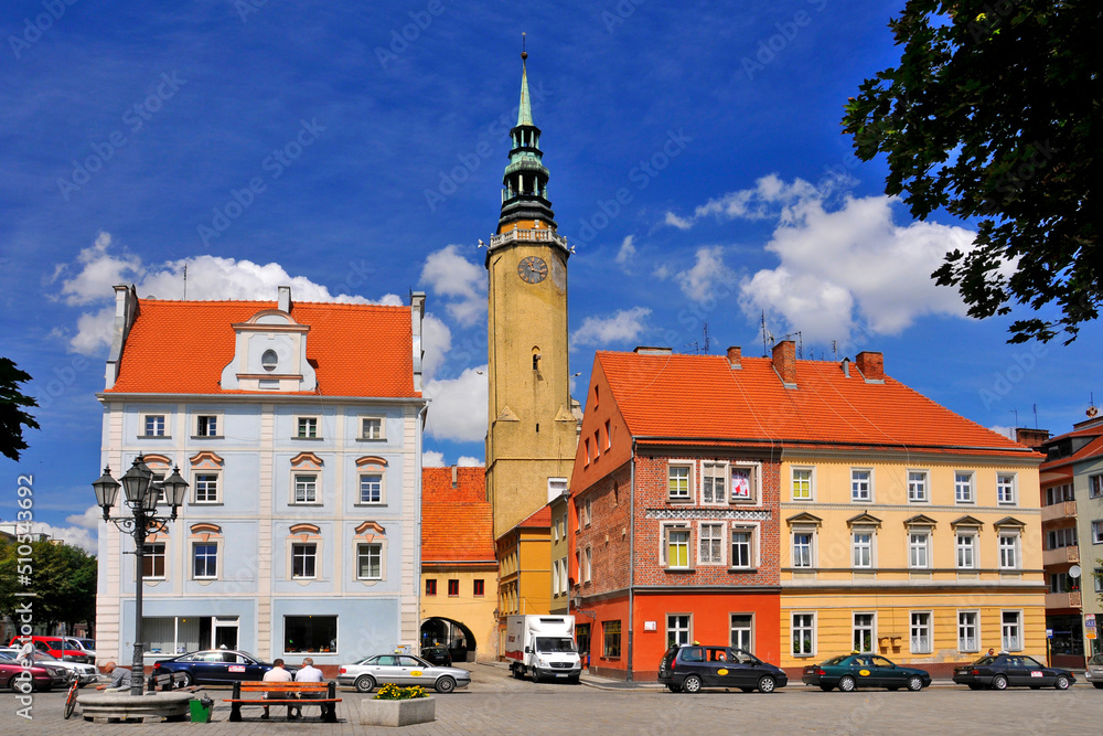 Town square and tower