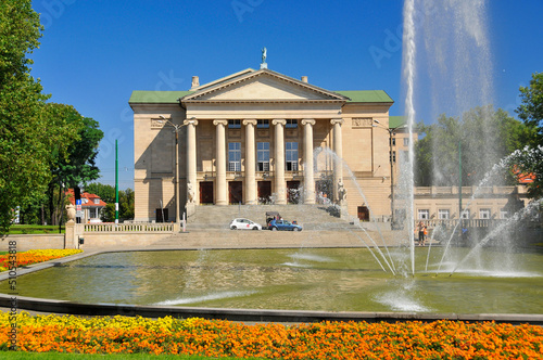 Grand Theatre. Poznan, Greater Poland Voivodeship, Poland.