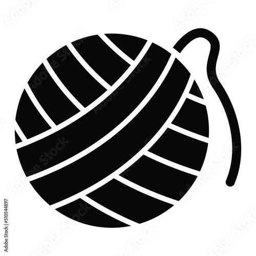 Wool Ball Icon Style