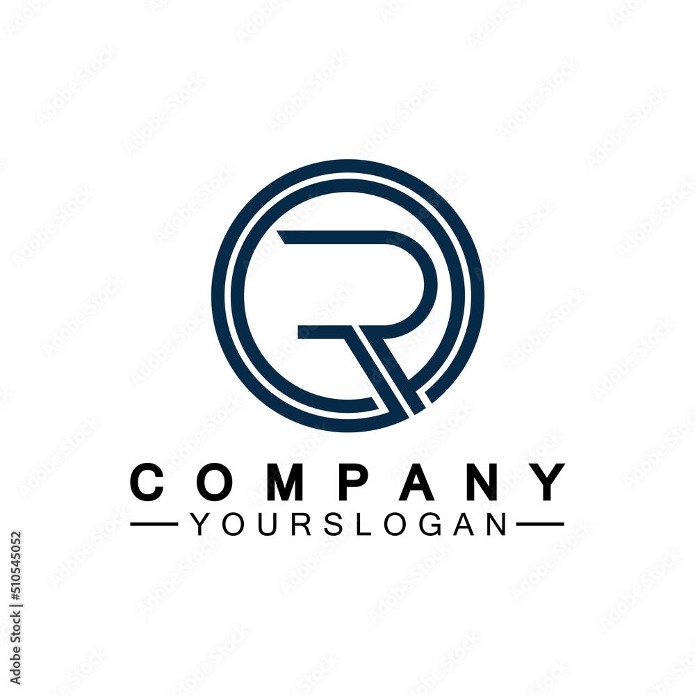 Letter R Monogram Logo Design Brand Identity Logos Designs Vector Illustration Template Letter R Monogram Logo Design Brand Identity Logos Designs Vector Illustration Template