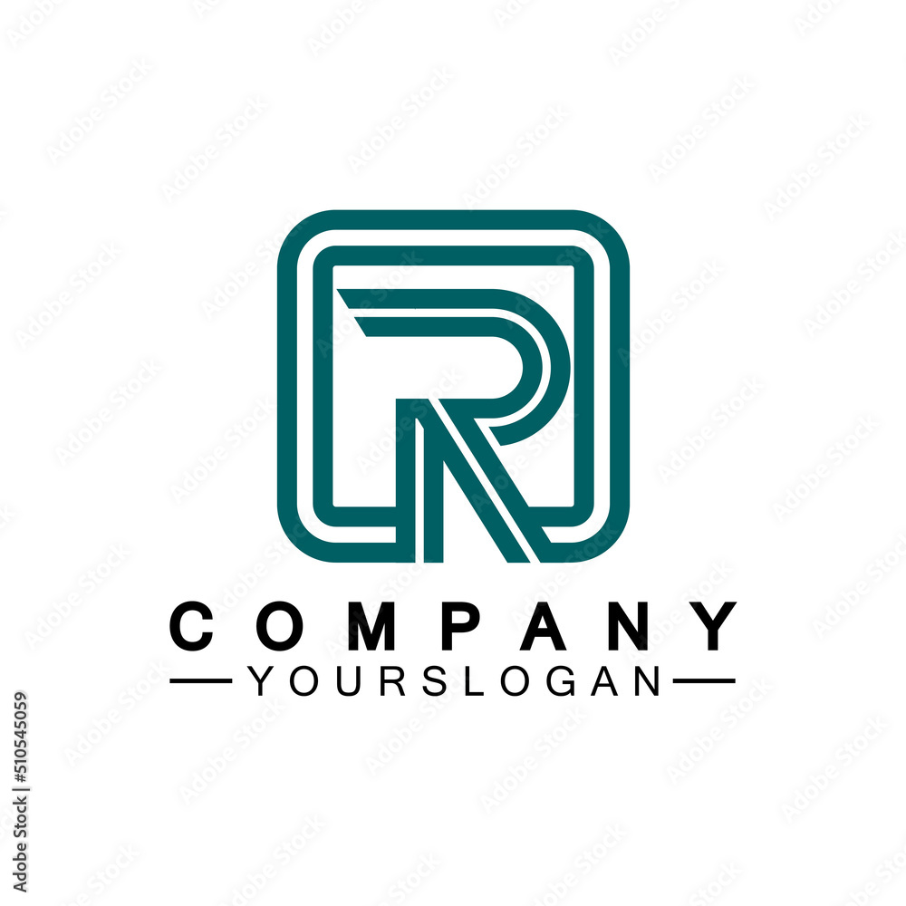 Letter R Monogram Logo Design Brand Identity Logos Designs Vector Illustration Template Letter R Monogram Logo Design Brand Identity Logos Designs Vector Illustration Template