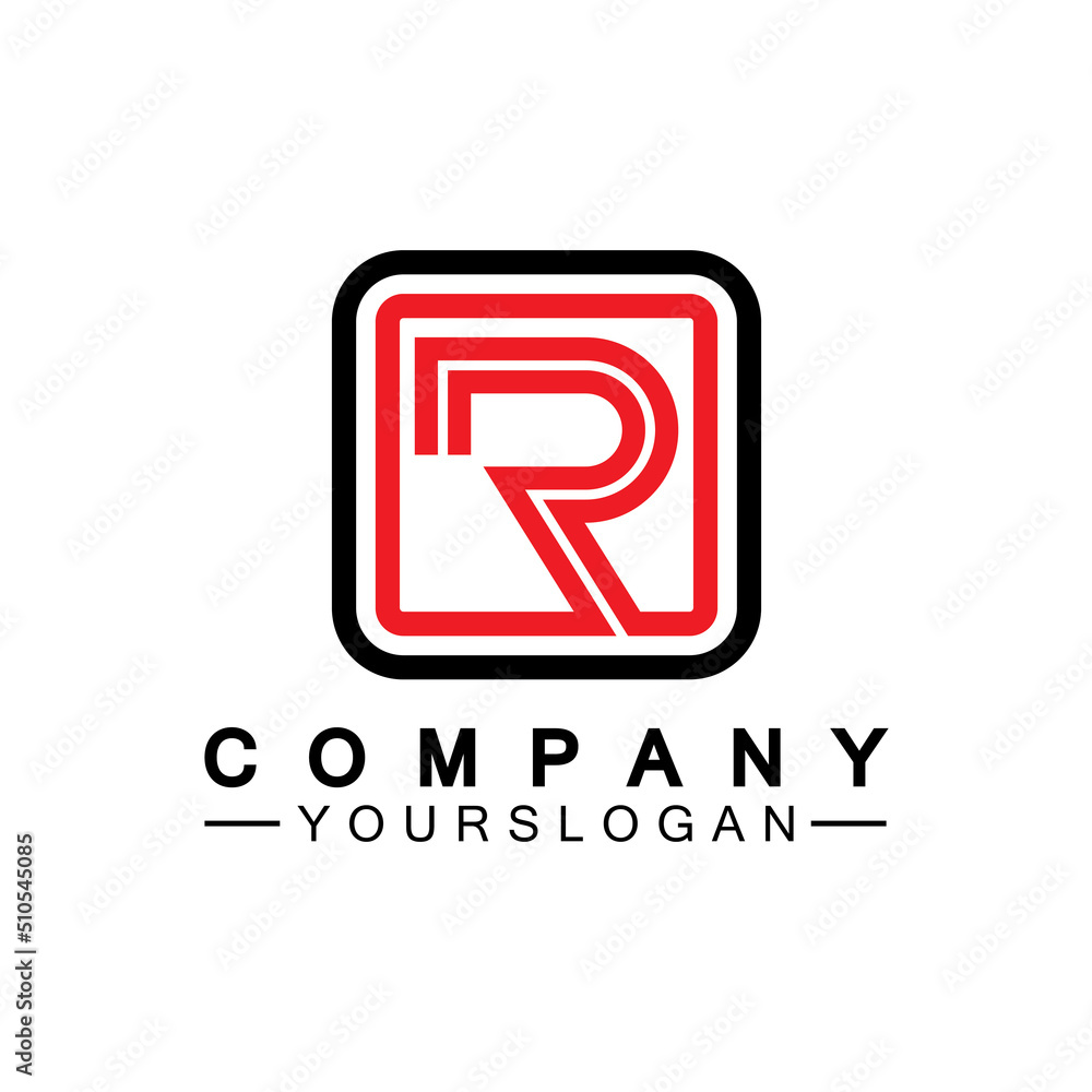 Letter R Monogram Logo Design Brand Identity Logos Designs Vector Illustration Template Letter R Monogram Logo Design Brand Identity Logos Designs Vector Illustration Template