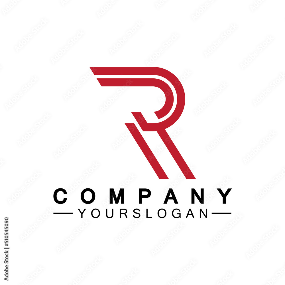 Letter R Monogram Logo Design Brand Identity Logos Designs Vector Illustration Template Letter R Monogram Logo Design Brand Identity Logos Designs Vector Illustration Template