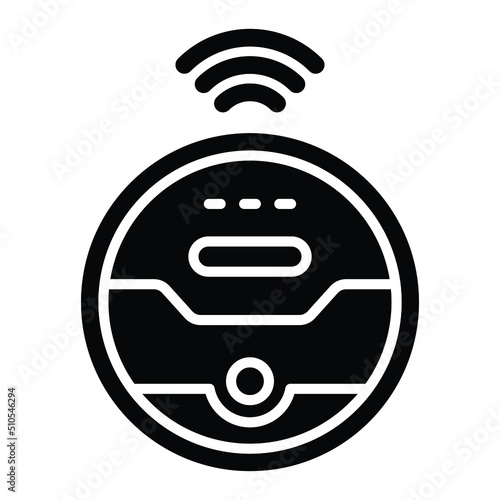Robot Vaccum Icon Style