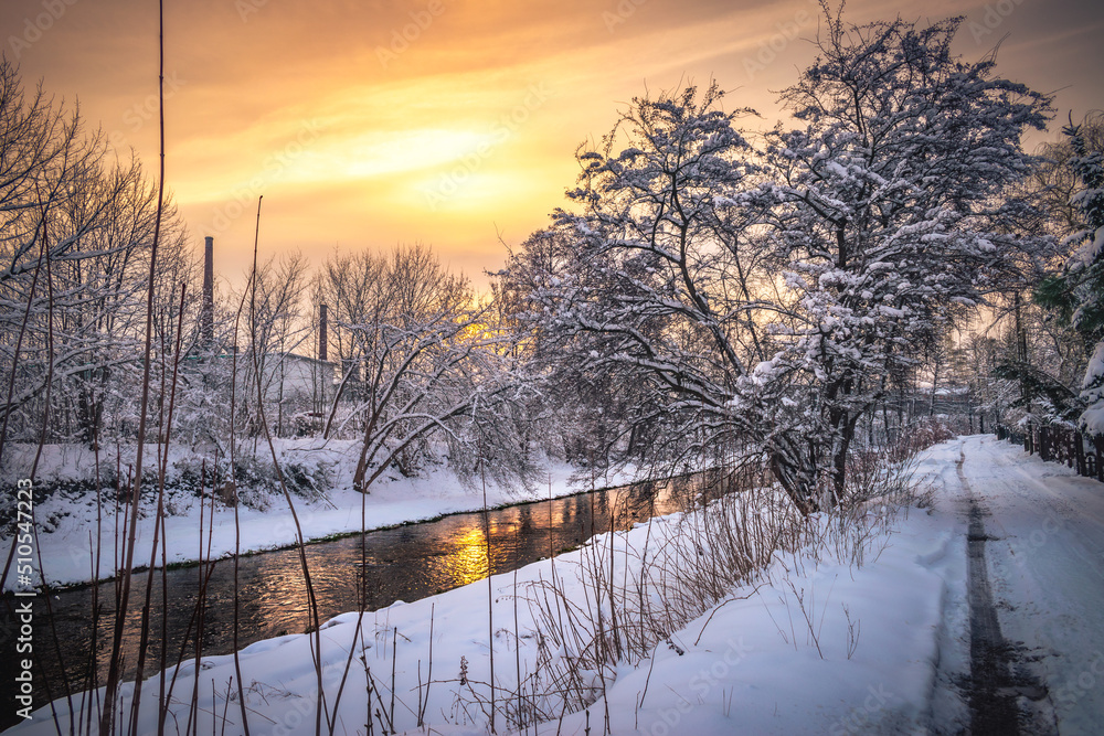 winter sunrise