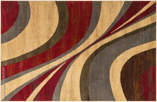 Closeup of textile texture fabric cloth rug carpet background