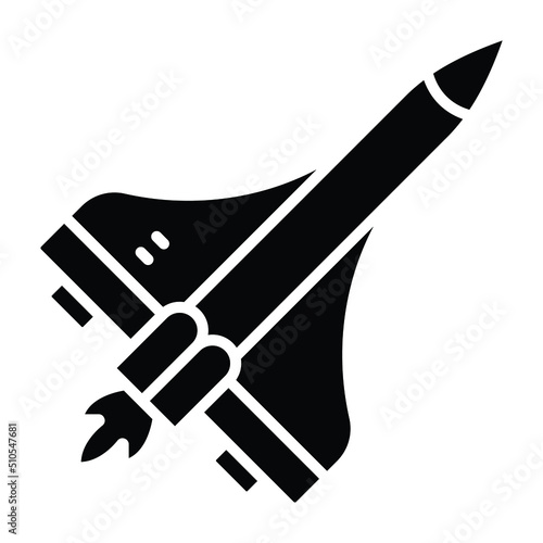 Space Shuttle Icon Style