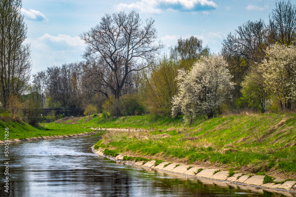 spring on the river