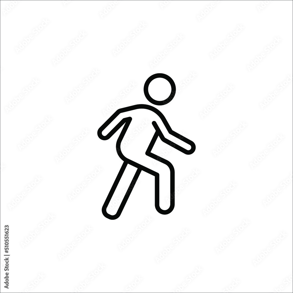 man fast run icon, rush icon vector illustration eps 10 man fast run icon, rush icon vector illustration eps 10