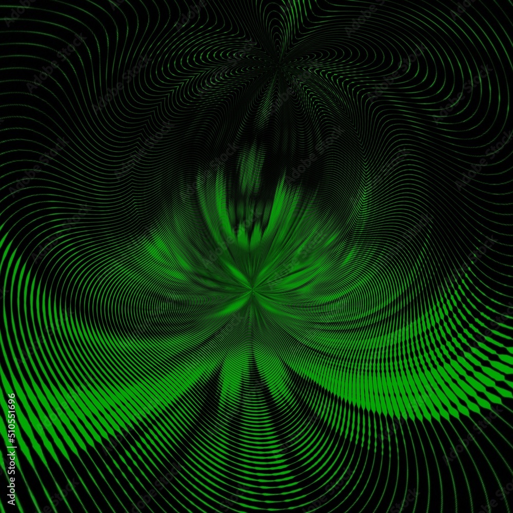 mysterious building in vivid green halftone style mysterious building in vivid green halftone style